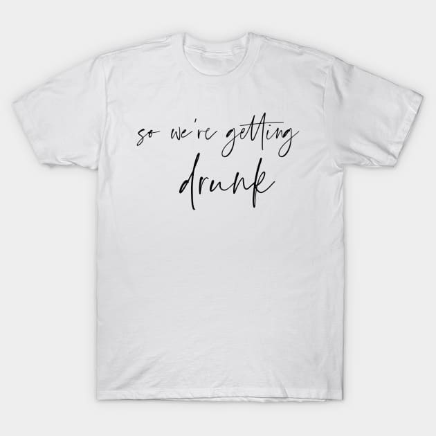 I'M GETTING MARRIED MATCHING TEE BRIDE TRIBE T-Shirt by kennaplate